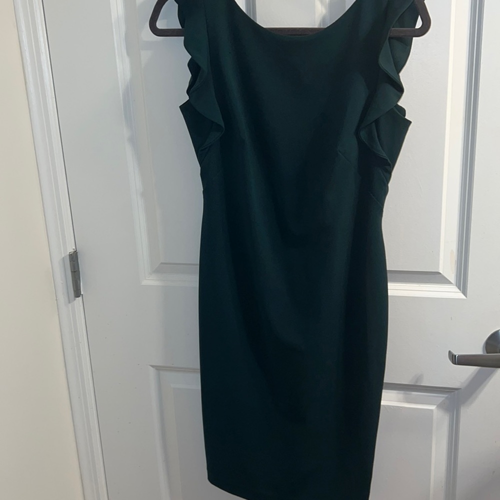 Sold Calvin Klein green professional dress